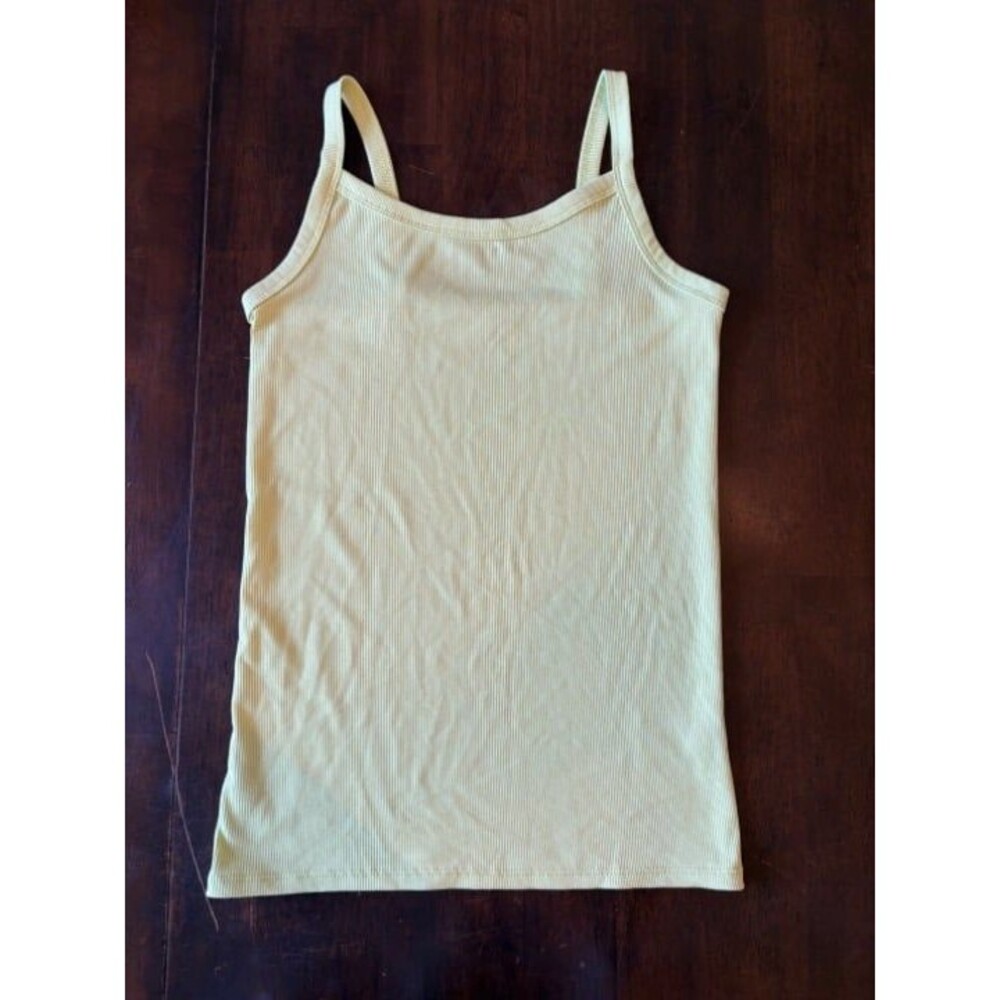 No boundaries Tank top lime green size M pastel teen girls juniors stretchy